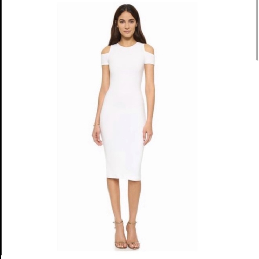 Alice & Olivia Meya white dress size 2